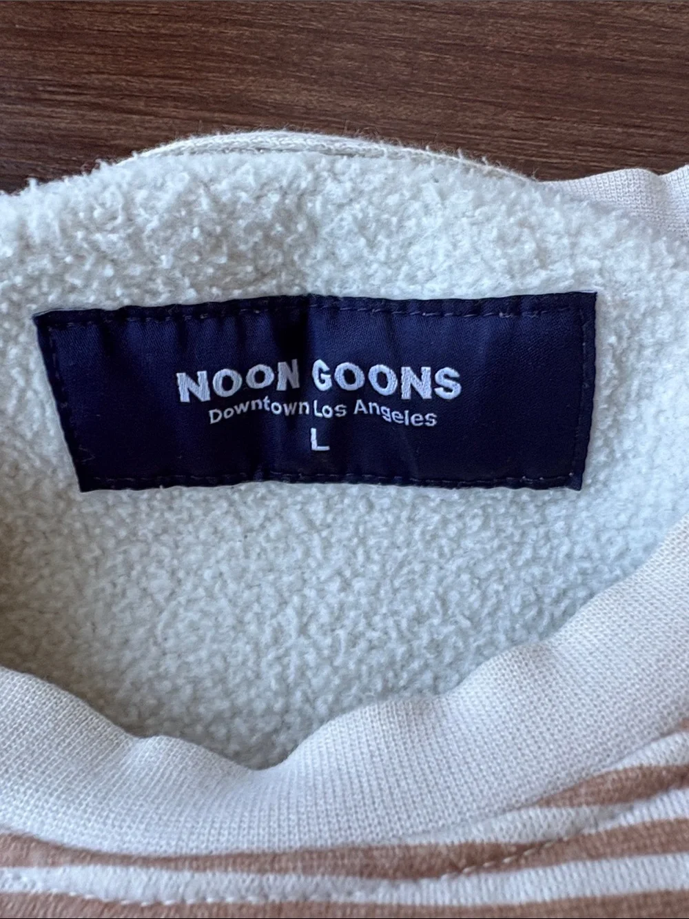 Noongoons Stripe Crewneck